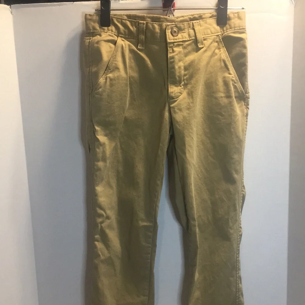 ARIZONA JEAN CO TAN PANTS SIZE 14 REGULAR STRAIGHT LEG